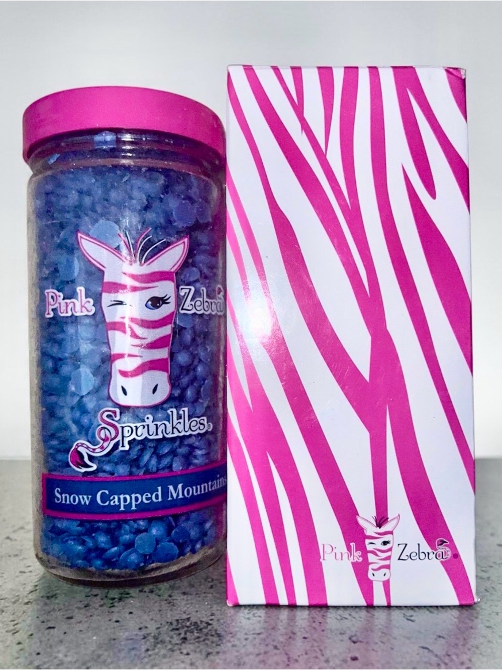 Pink Zebra Soy Wax Sprinkles ~ SNOW CAPPED MOUNTAINS~ 3.75oz NEW